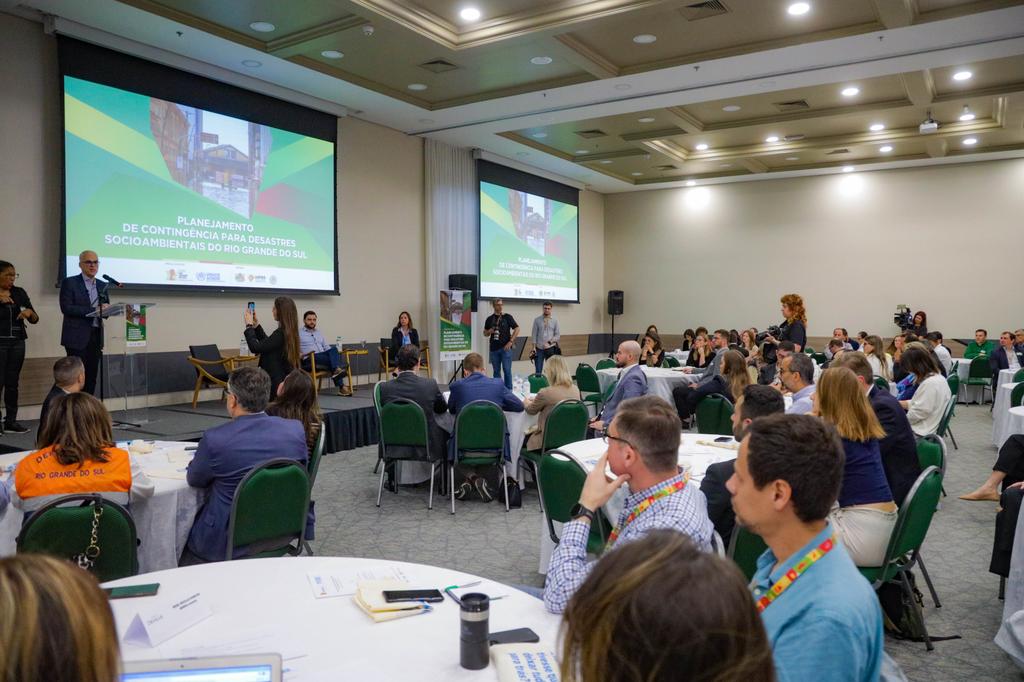 MPRS participa do lançamento do Planejamento de Contingência para Desastres Socioambientais do RS