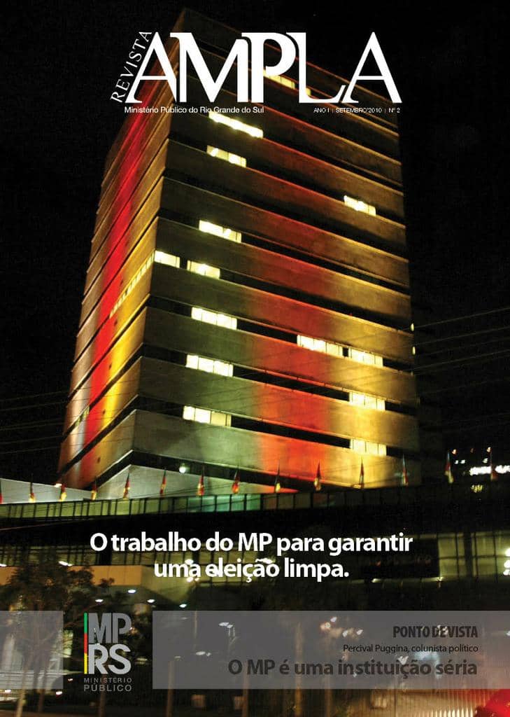 A capa da revista do MP