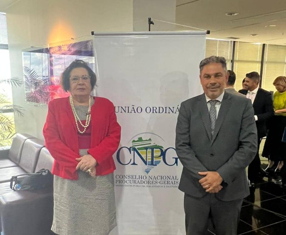 PGJ na reunião desta quarta-feira com a presidente do CNPG, Norma Cavalcanti