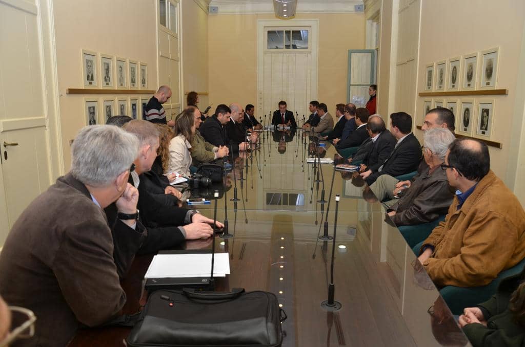 Reunião ocorreu no Palácio do MP