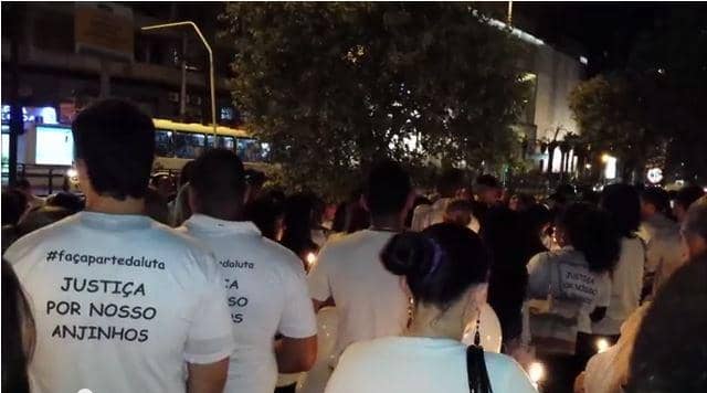 Familiares e amigos fizeram manifestação no último dia 12 em frente ao Hospital Cristo Redentor