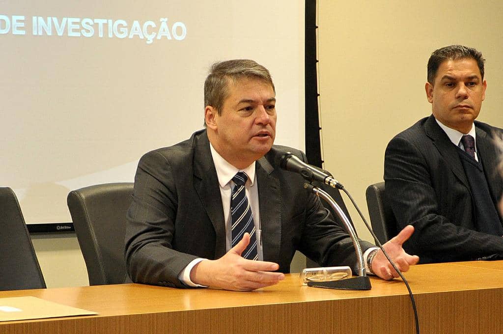 Eduardo de Lima Veiga e Marcelo Dornelles deram as boas-vindas aos Promotores de Justiça