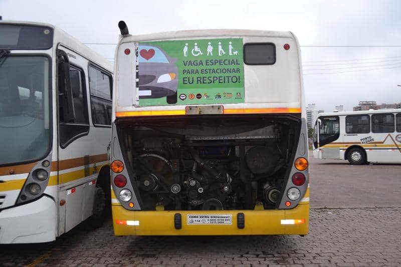 Busdoors da campanha já estão em ônibus da Carris