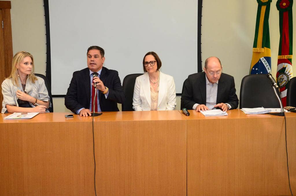 PGJ com Promotores Débora Menegat, Liliane Pastoriz e Mauro Souza