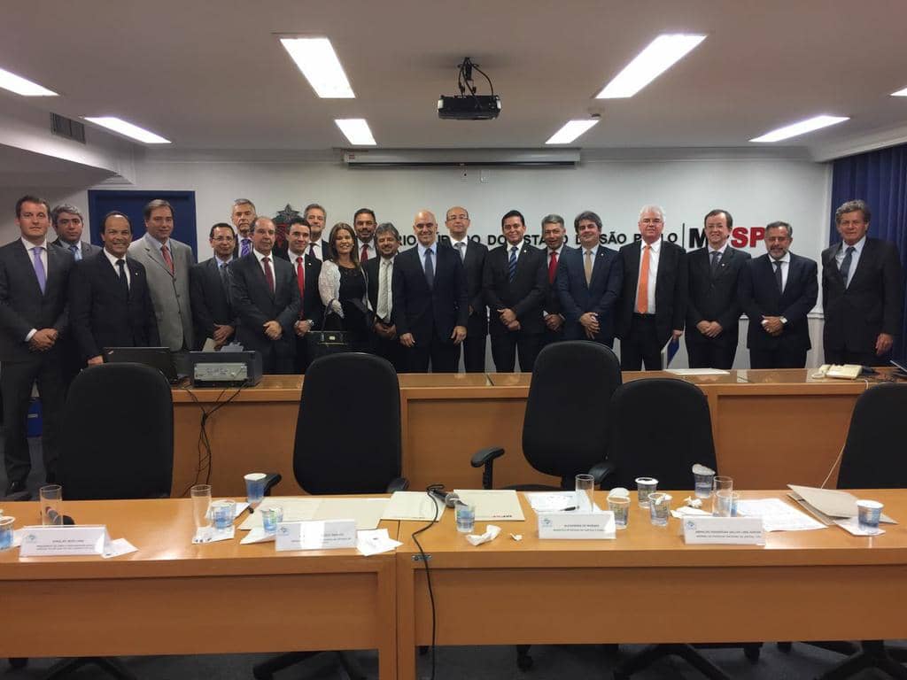 Reunião do CNPG com ministro ocorreu na sede do MP de São Paulo