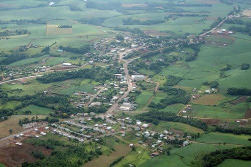 Imagem aérea de Novo Barreiro