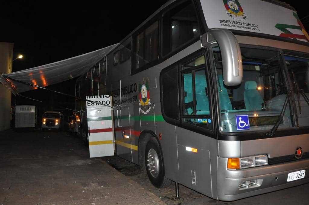 Ônibus do MP vem sendo utilizado em ações da Instituição