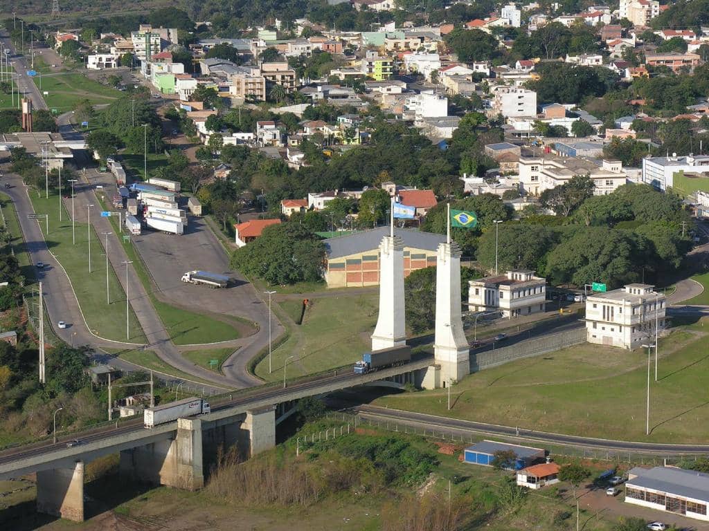 Vista aérea de Uruguaiana