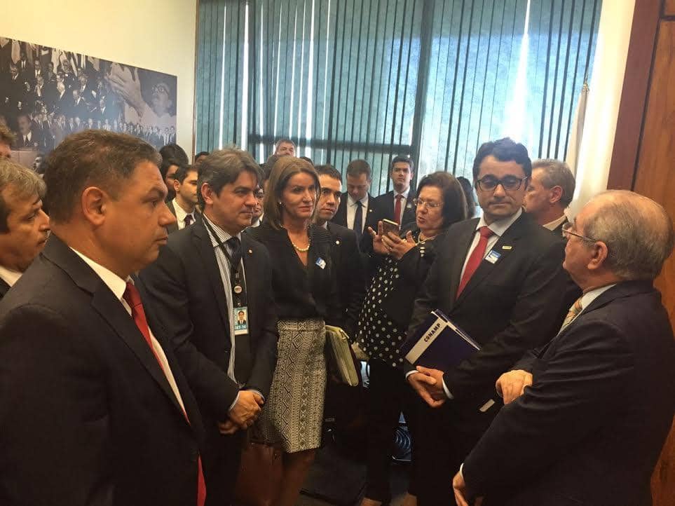 Reunião com Vice-Líder da Bancada do PMDB na Câmara Federal, Ildo Rocha